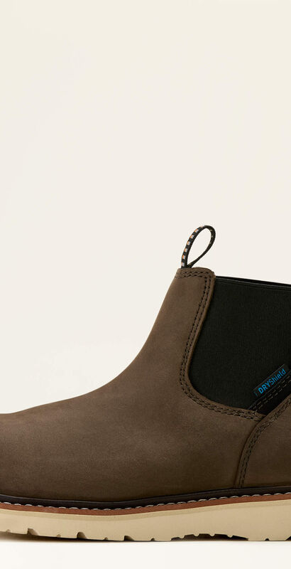 Rebar Wedge Chelsea Waterproof Composite Toe Work Boot Side